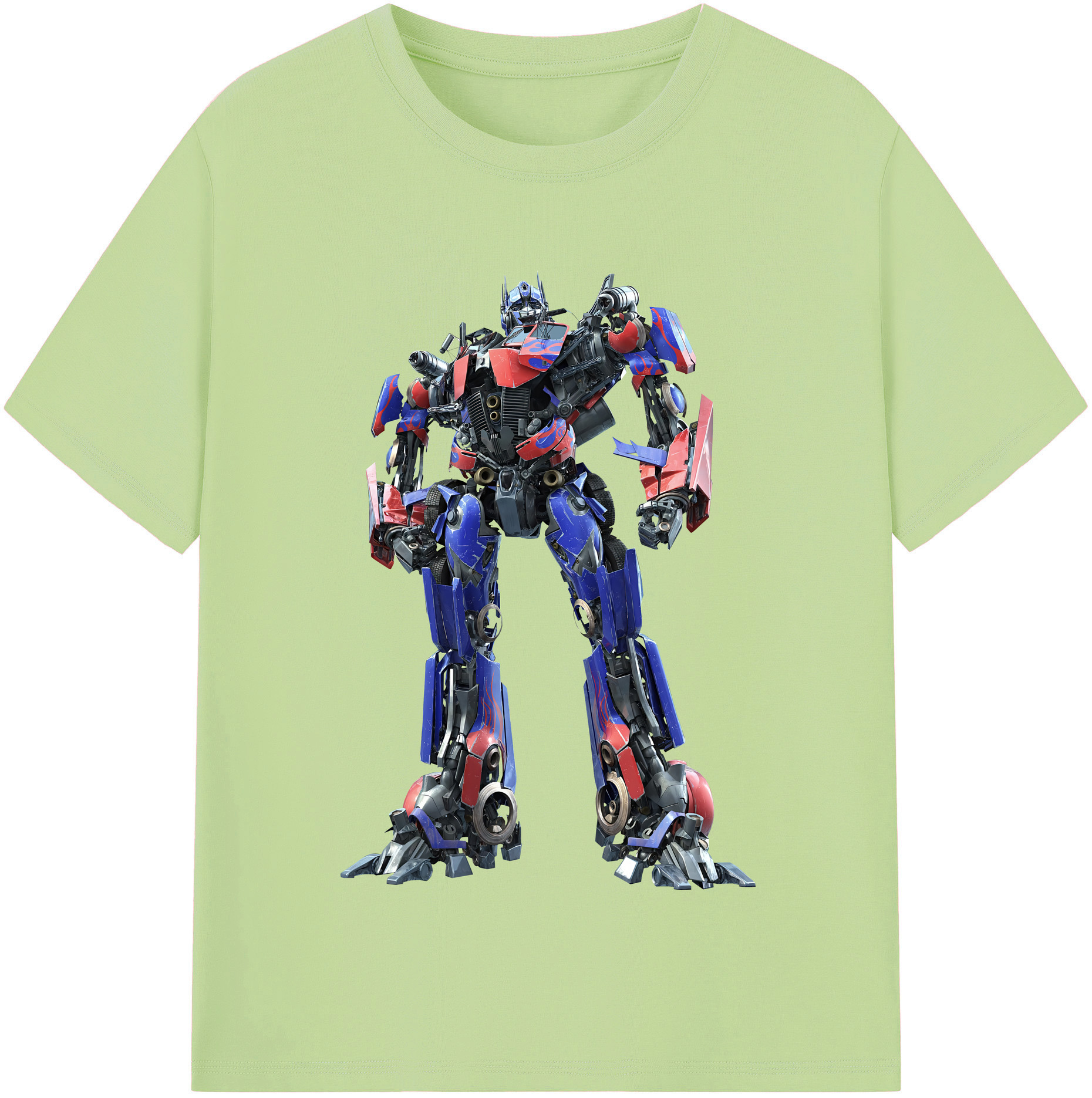 （画像用） Transformers トランスフォーマー 綿100％半袖Tシャツ（フロントプリント）